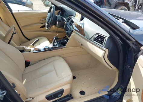 2014 BMW 328I из США, поврежденный, VIN WBA3A5C53EJ463411